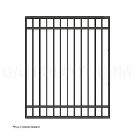 DuraGate Modular Flat Top Pedestrian Gate - 5' W x 6' H