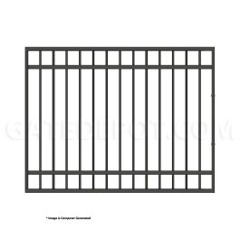 DuraGate Modular Flat Top Pedestrian Gate - 6-1/2' W x 5' H