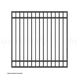 DuraGate Modular Flat Top Pedestrian Gate - 6' W x 6' H