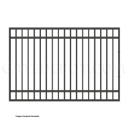 DuraGate Modular Flat Top Pedestrian Gate - 7-1/2' W x 5' H