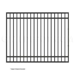 DuraGate Modular Flat Top Pedestrian Gate - 7-1/2' W x 6' H