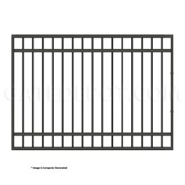 DuraGate Modular Flat Top Pedestrian Gate - 7' W x 5' H