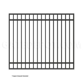 DuraGate Modular Flat Top Pedestrian Gate - 7' W x 6' H