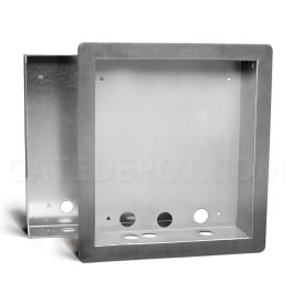 DoorKing 1814-165 Flush Mount Kit - Stainless Steel