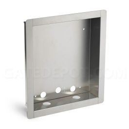 Doorking 1814-200 Flush Mount Kit - Stainless Steel