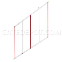 FAAC 428446 Barrier Arm Skirt Kit - 10'