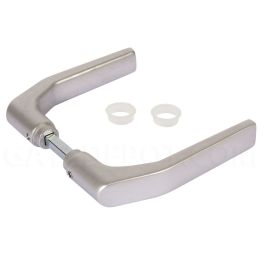 Locinox P00000750 3006J-H Handle Pair - Aluminum / Insert Locks
