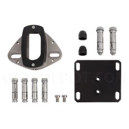 Locinox P00004754-9005 INTERIO-GROUND-9005 Interio Gate Closer Fixation Set - Ground