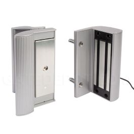 Locinox P00007681 MAG6000 Magnetic Lock w/ Integrated Handles - 1,320 Lbs