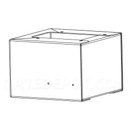 Nice HySecurity MX002094 Base Extension - SlideSmart DC