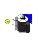 DoorKing 1601-155 Motor - 1/2 HP Dual Pulley Assembly
