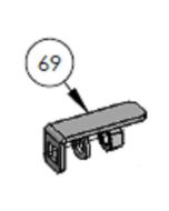 DoorKing 1702-509 Bracket - Lock Cam
