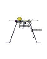 Doorking 2600-781 Left Leg - Plated
