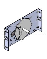 DoorKing 2600-931 Bracket - Shaft Support