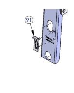 Doorking 9000-125 Release Lever Block
