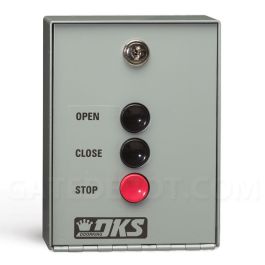 DoorKing 1200-006 Interior / Exterior Pushbutton - 3 Button