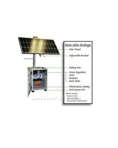 DuraGate SPKG12/60 12V 60W Solar Package
