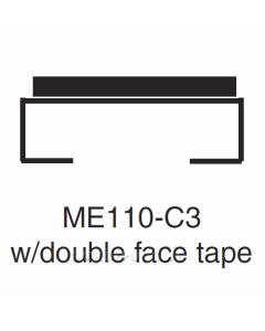 Miller Edge ME110-C3 Mounting Channel