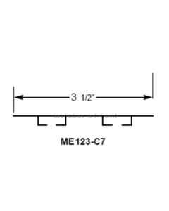 Miller Edge ME123-C7 Mounting Channel