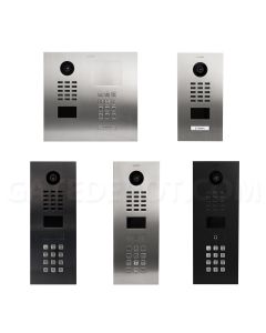 DoorBird D2101 Cellular Telephone Entry System w/ Keypad & Tag Reader - Flush Mount
