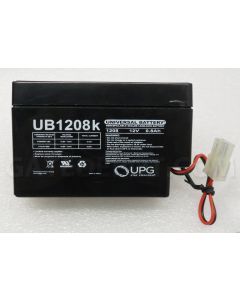 DoorKing 1801-008 Back-Up Battery 12V .8 AmpHr