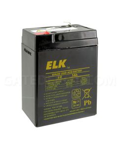 Elk 0650 Sealed Lead Acid  Battery - 6V / 5Ah