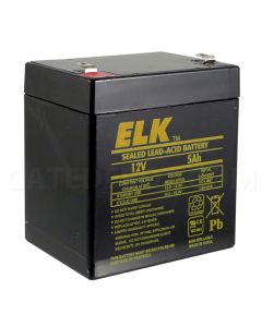 Elk 1250 Sealed Lead Acid Battery - 12V / 5Ah
