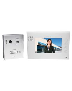 V-tec 2-Wire Video Door Intercom System – Single Family Home – Stainless Steel – 2MP Camera 170° – IP54