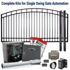 DuraGate KIT-12-AS Arch Top 12' Single Swing Gate & Automation Kit