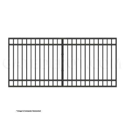 DuraGateSwing Gate & Automation Kit - Modular Flat Top 11x5' Single
