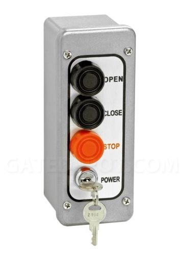 MMTC PBT Exterior Pushbuttons - 3 Button Surface Mount