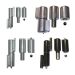 Duragate Barrel Hinges - Round, Zinc Plated