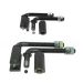 Duragate Barrel Hinges - Zinc Plated, Adjustable