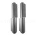 DuraGate V2A-080 2-Piece 350 Lb Stainless Steel Teardrop Hinges