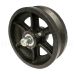 Duragate VGR6STD Cast Iron V-Groove Wheel - 6" / 1,000 Lbs
