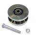 DuraGate DGT-WHEEL-V4 Hardened Steel V-Groove Wheel - 4" / 3,000 Lbs