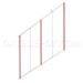 FAAC 428441 Barrier Arm Skirt Kit - 6.5'