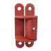 Liftmaster 2062P Tamperproof Standard Duty Hinge - Bolt to Gate / Bolt to Post - Prime Coated