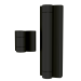 Locinox P00042163-9005 MAGNUS ADA-Compliant Motorized Hinge & Gate Closer in One for Pedestrian Gates - BLACK
