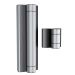 Locinox P00042163-SILV MAGNUS ADA-Compliant Motorized Hinge & Gate Closer in One for Pedestrian Gates - SILVER