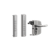 Locinox LNKQC2 VOLTA Double Sided Surface Mounted Lock with External Battery Powered Keypad