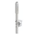 Locinox LNKQC1 VOLTA Single Sided Surface Mounted Lock with External Battery Powered Keypad - Lever/Knob